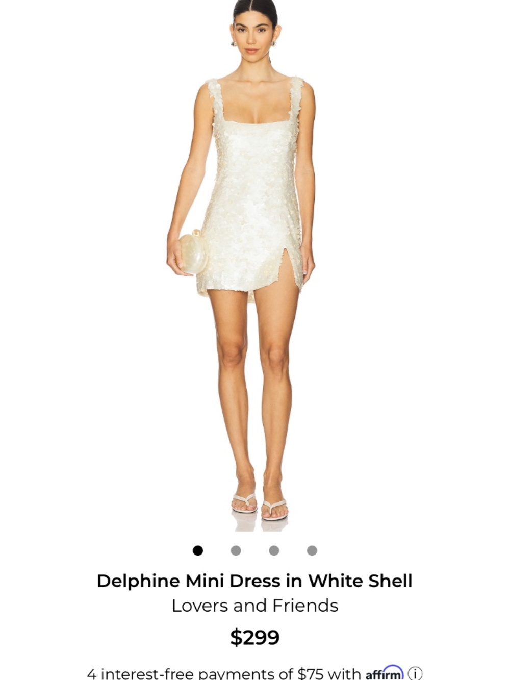 Lovers and friends Delphine mini dress